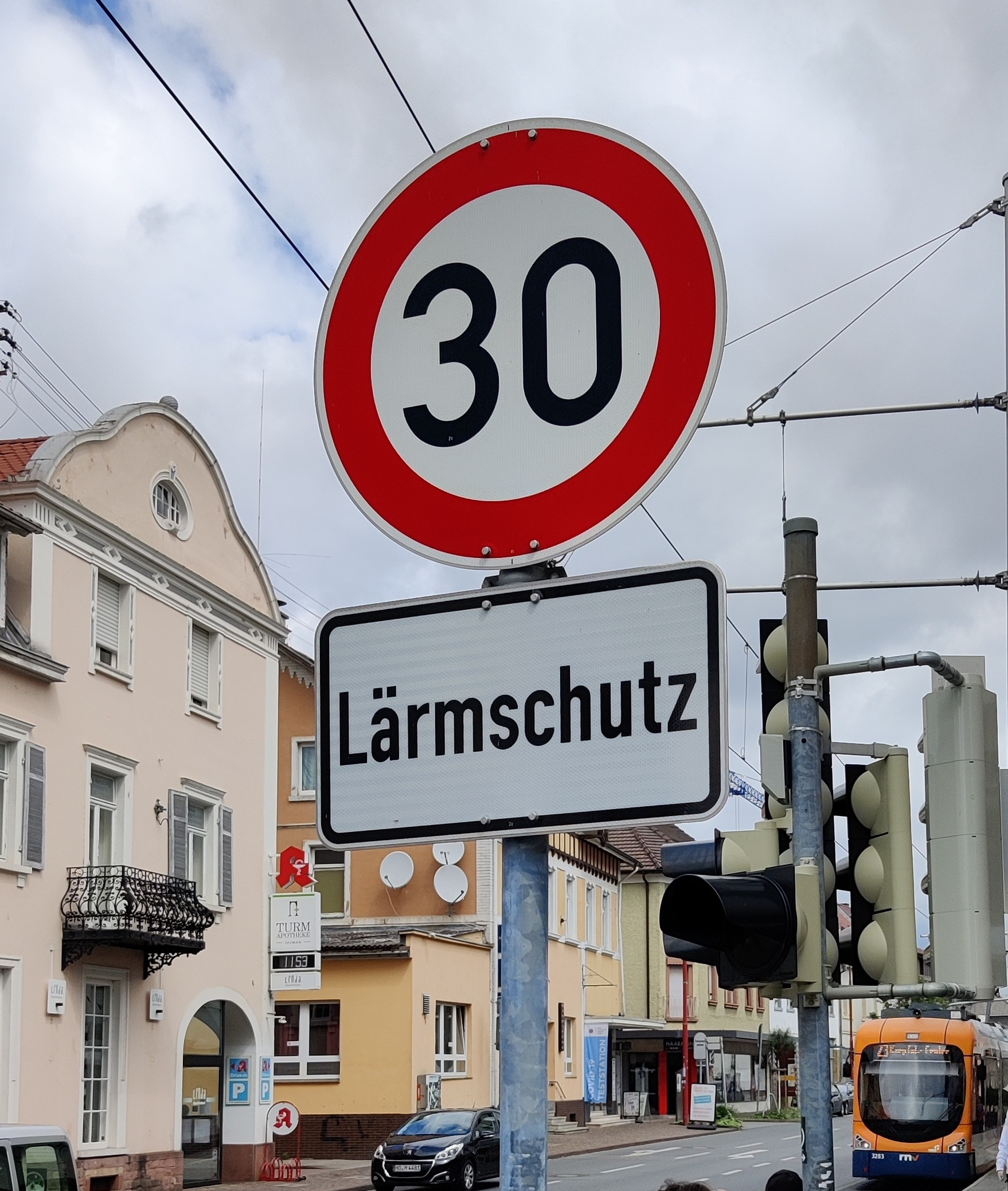  Tempo 30 in Leimen - (Foto: Stadt Leimen RM) 