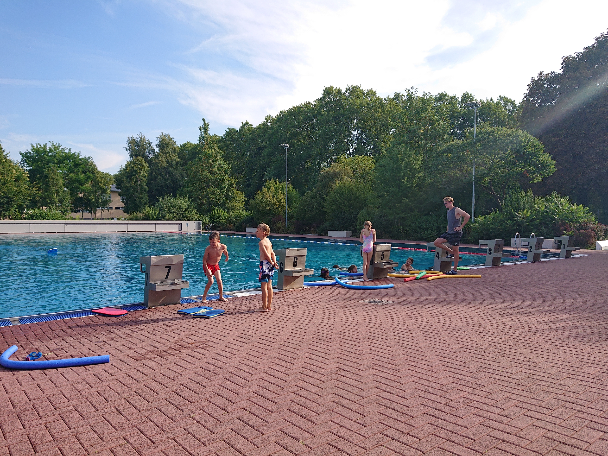  Schwimmtraining im Rahmen des Ferienprogramms 2022 