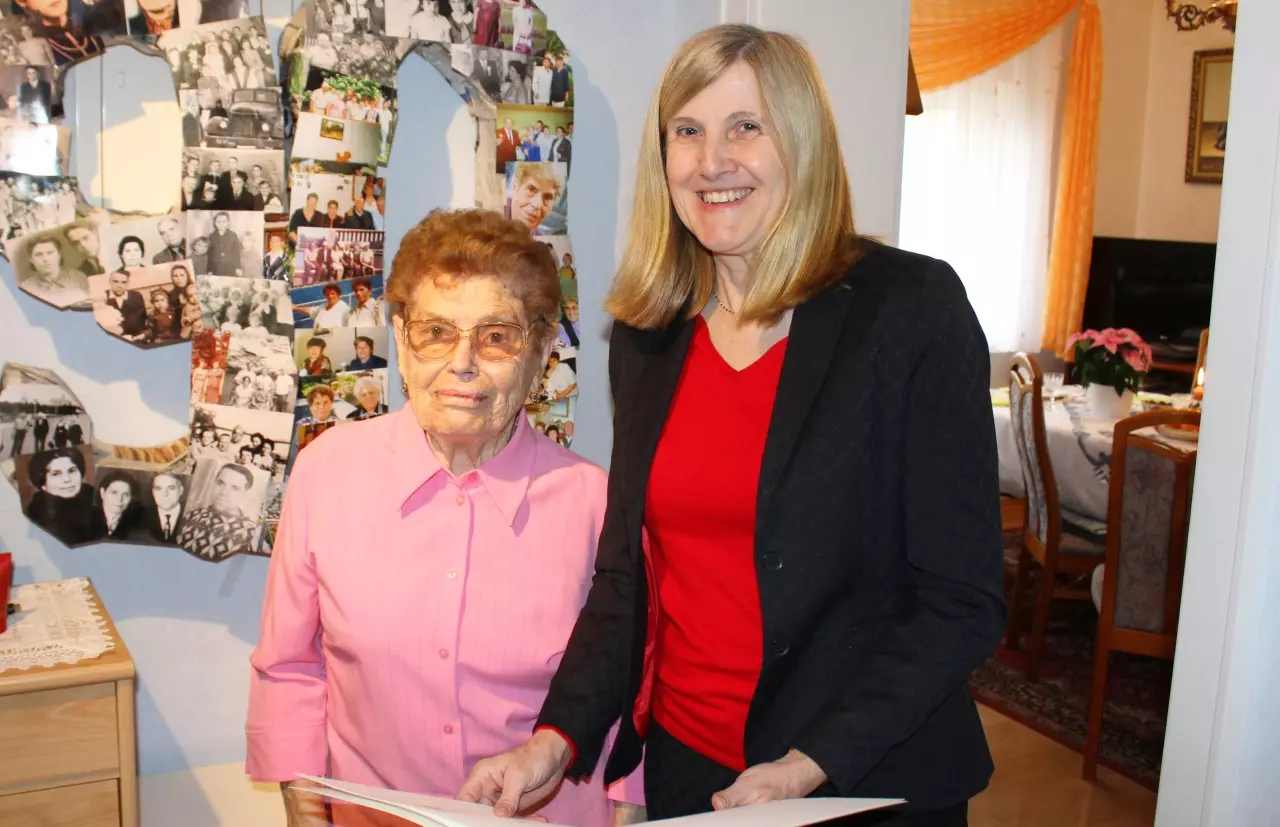 Lydia Merklinger feiert 90. Geburtstag