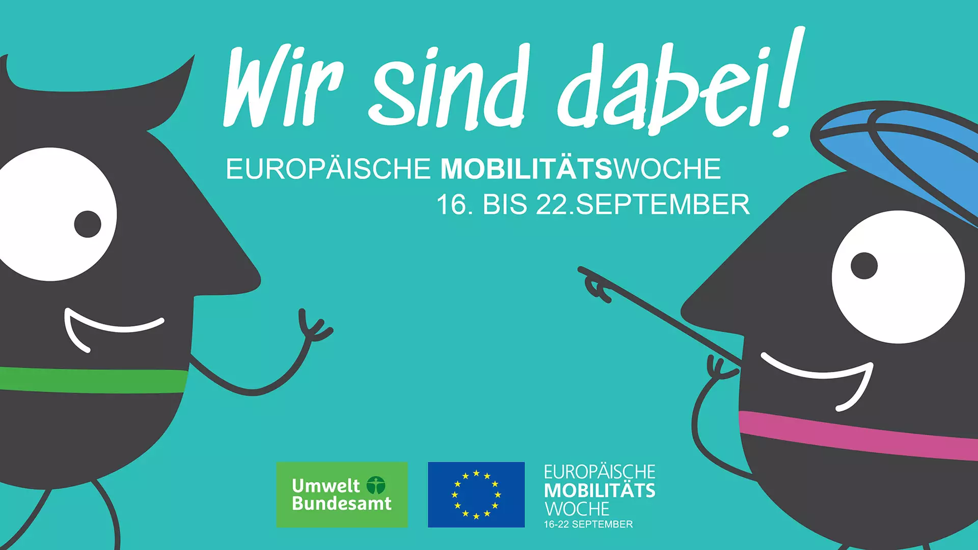 Plakat zur europäischen Mobilitätswoche